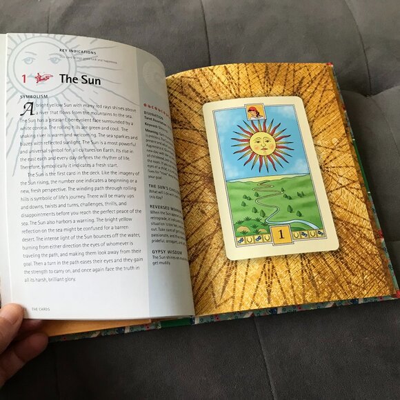 Romany Fortunes Book & Card Pack NEW Gypsy Lenormand - Picture 10 of 11